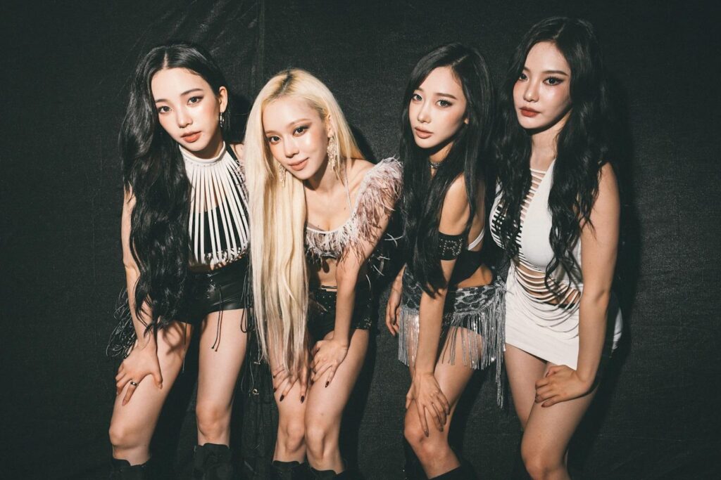 260804 aespa at Lollapalooza 2026 (via The Fader)