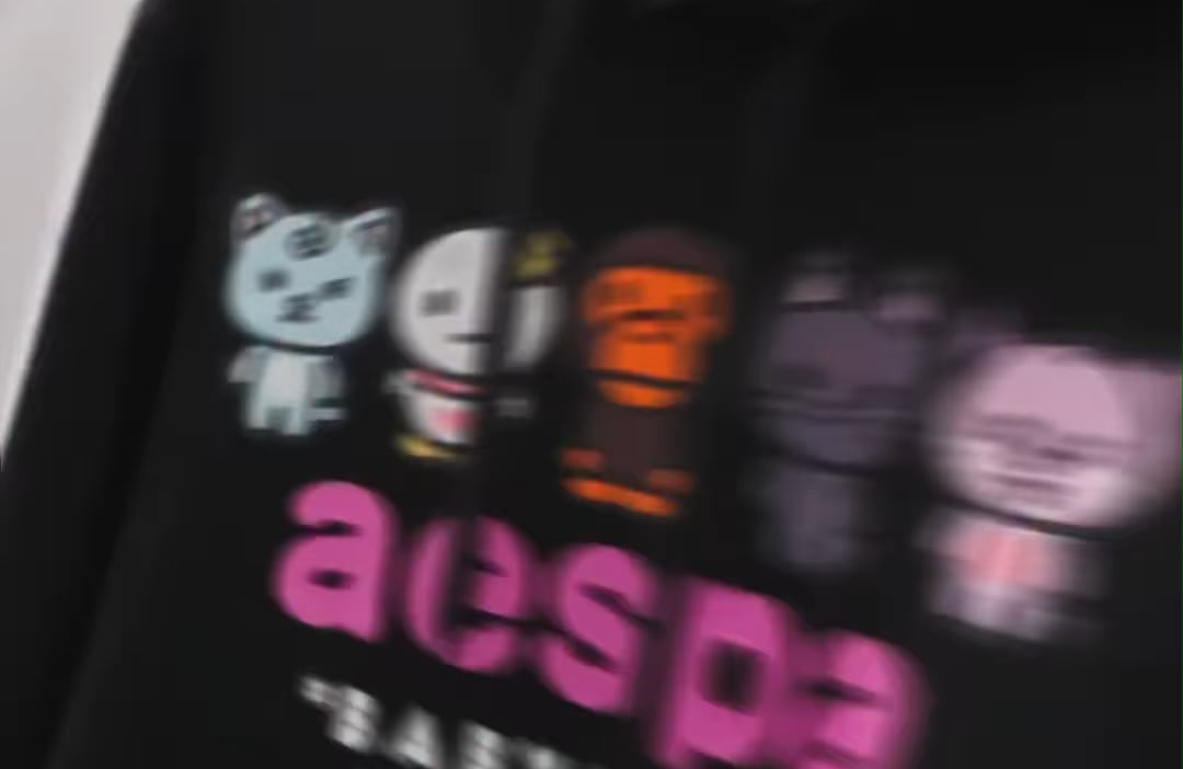 260807 aespa Instagram Reels Update - be my æ with aespa x BAPE®