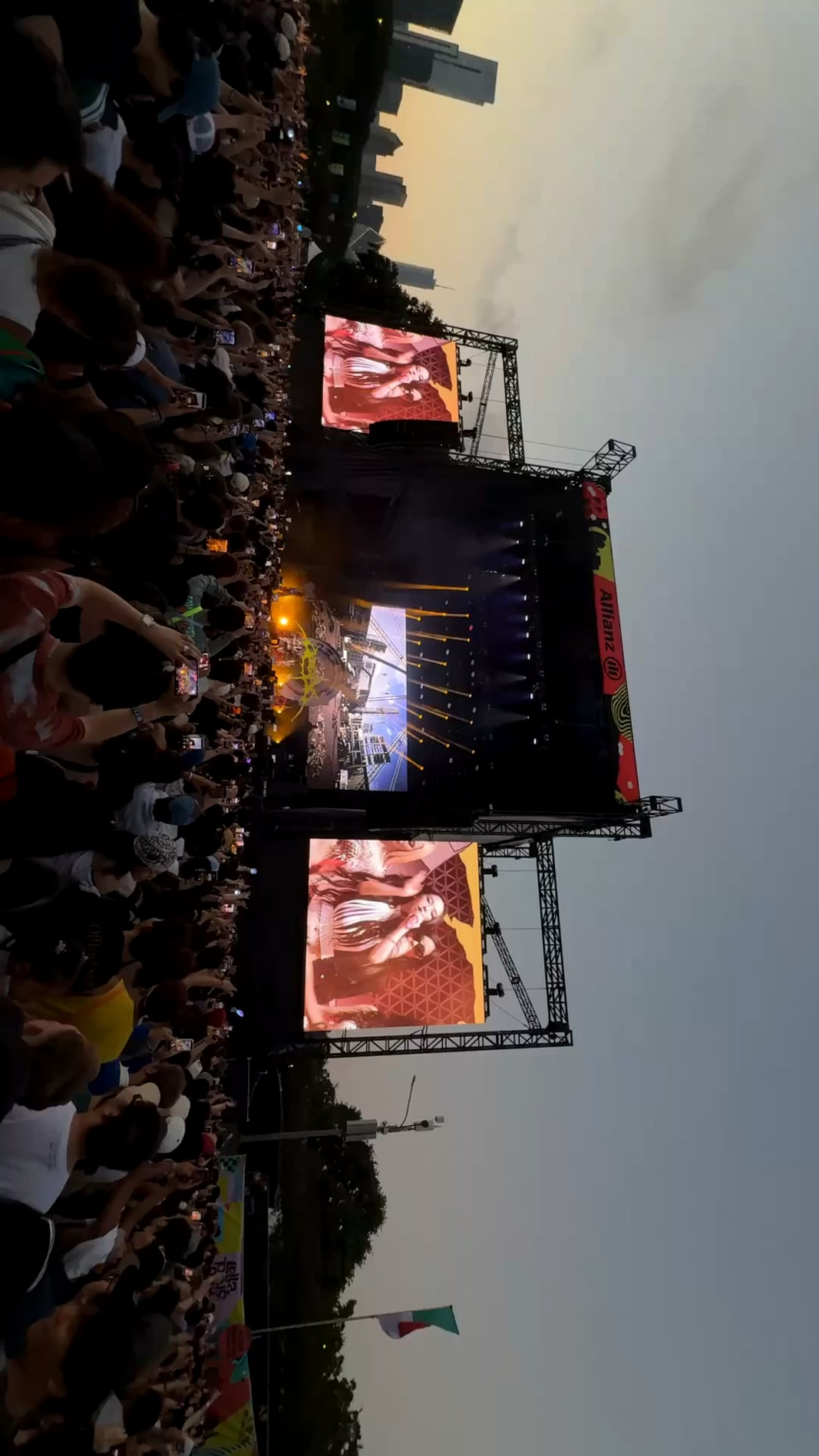 260803 aespa Instagram Reels Update  - Thank you for an amazing night at Lolla 🔥 Hope you had as much fun as we did. Your energy was truly unforgettable!