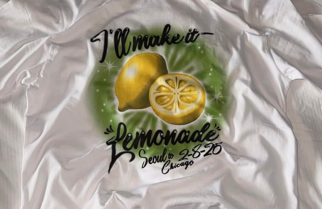 aespa at Lollapalooza exclusive LEMONADE Pop-up T-Shirt