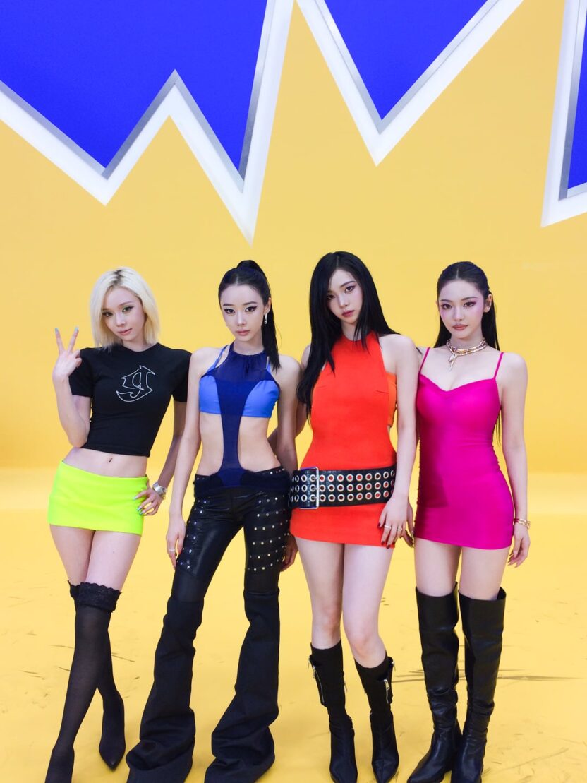 260805 aespa - Switchblade (Feat. Ty Dolla $ign) (MV Behind Pics #3)