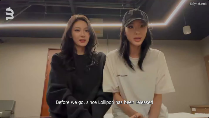 260811 Giselle Weverse Live with Ningning - Lollipop OG (ENG SUB)