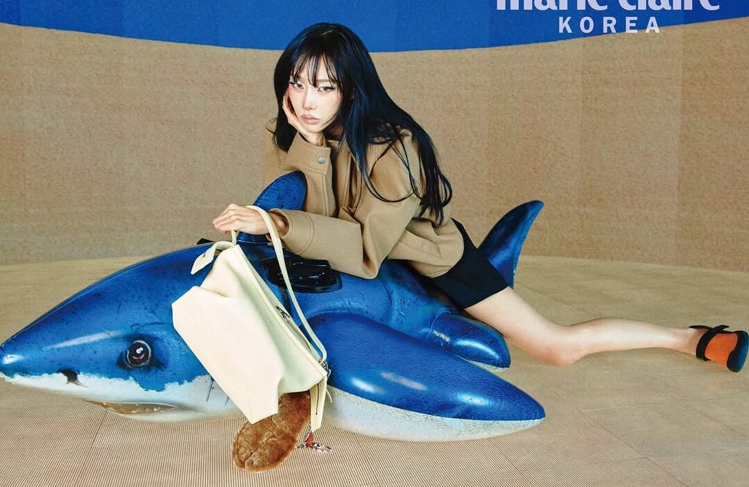 260814 Giselle for Marie Claire Korea x LOEWE (September 2026 Issue Pictorial Preview)