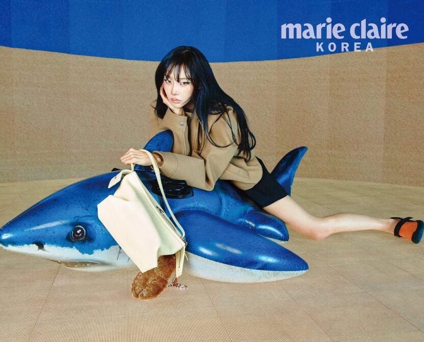 260814 Giselle for Marie Claire Korea x LOEWE (September 2026 Issue Pictorial Preview)