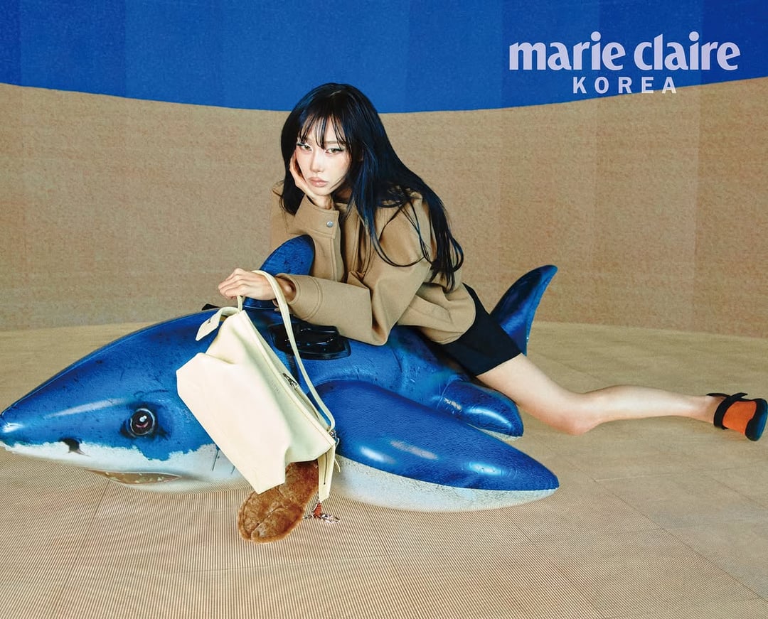 260814 Giselle for Marie Claire Korea x LOEWE (September 2026 Issue Pictorial Preview)